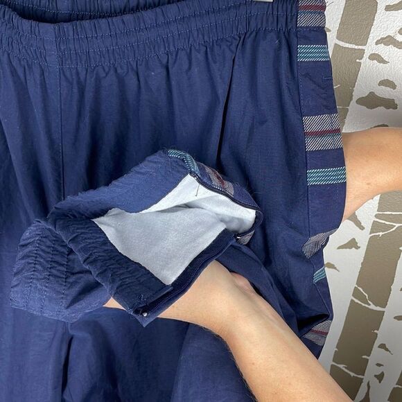 Izod Vtg 90s Plaid Wind Suit 2 Piece Set XL - Picture 10 of 11